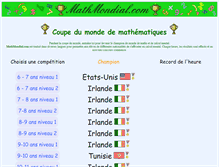 Tablet Screenshot of mathmondial.com